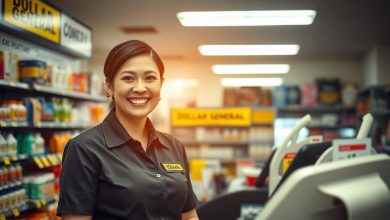 asistente de tienda, Dollar General, vacante, 2025